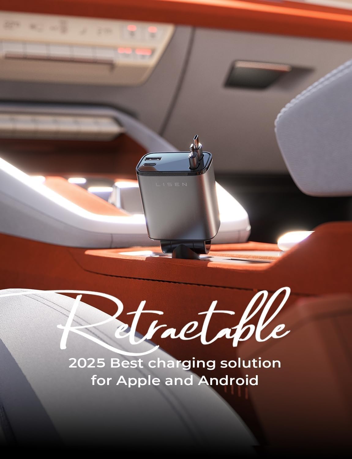 Premium Retractable Car Charger™