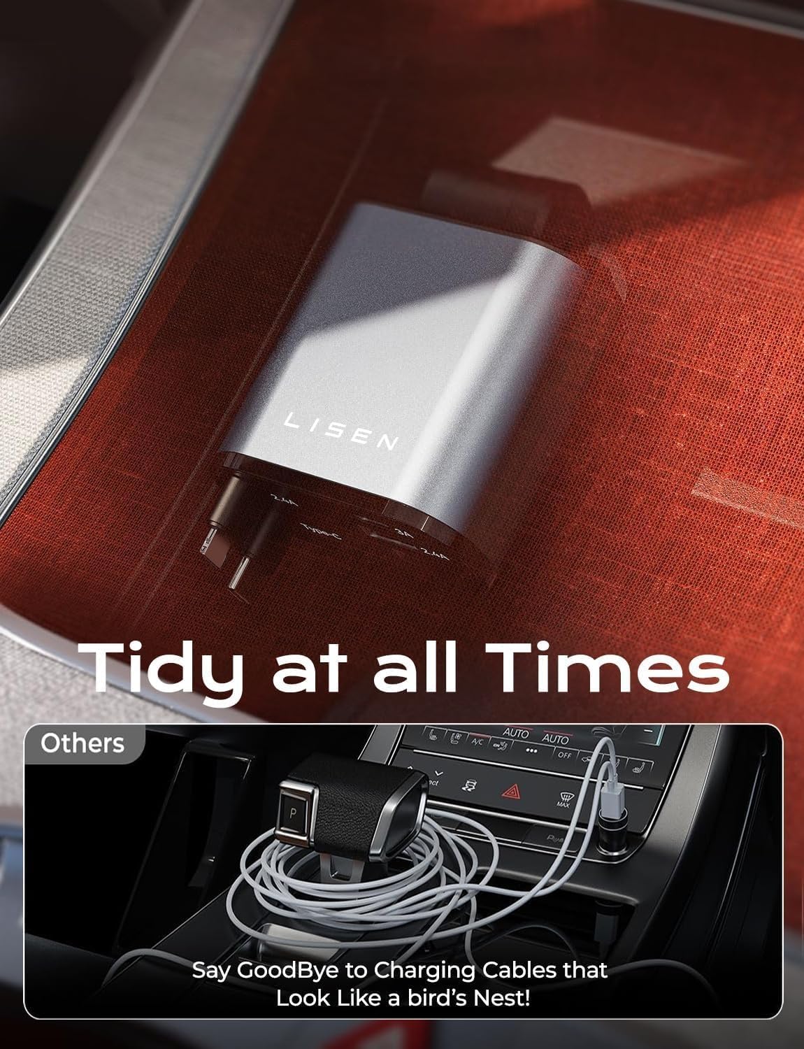 Premium Retractable Car Charger™